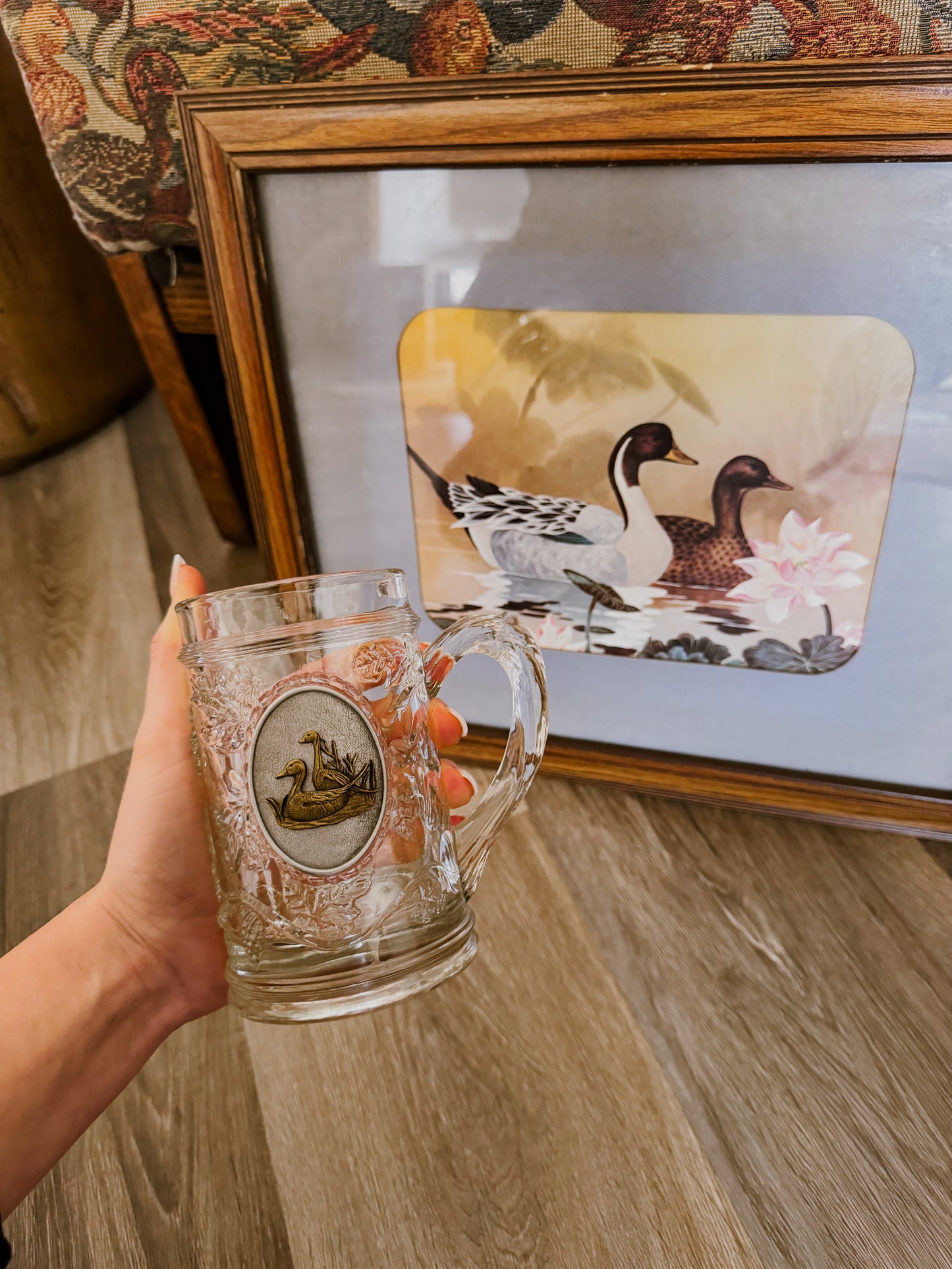 Pintail Waterfowl Art and Glass Stein Bundle