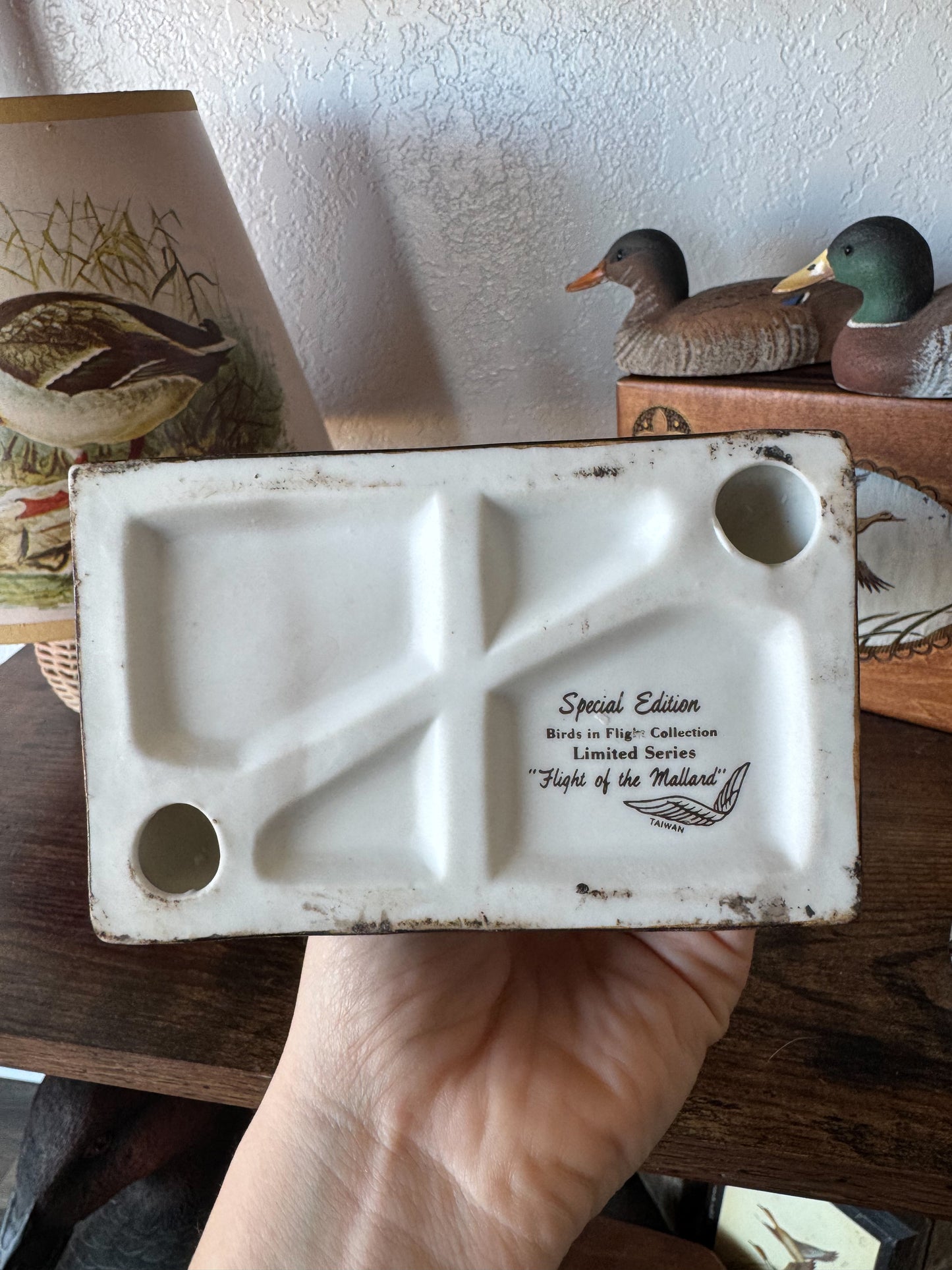 Vintage Flight of the Mallard Figurine