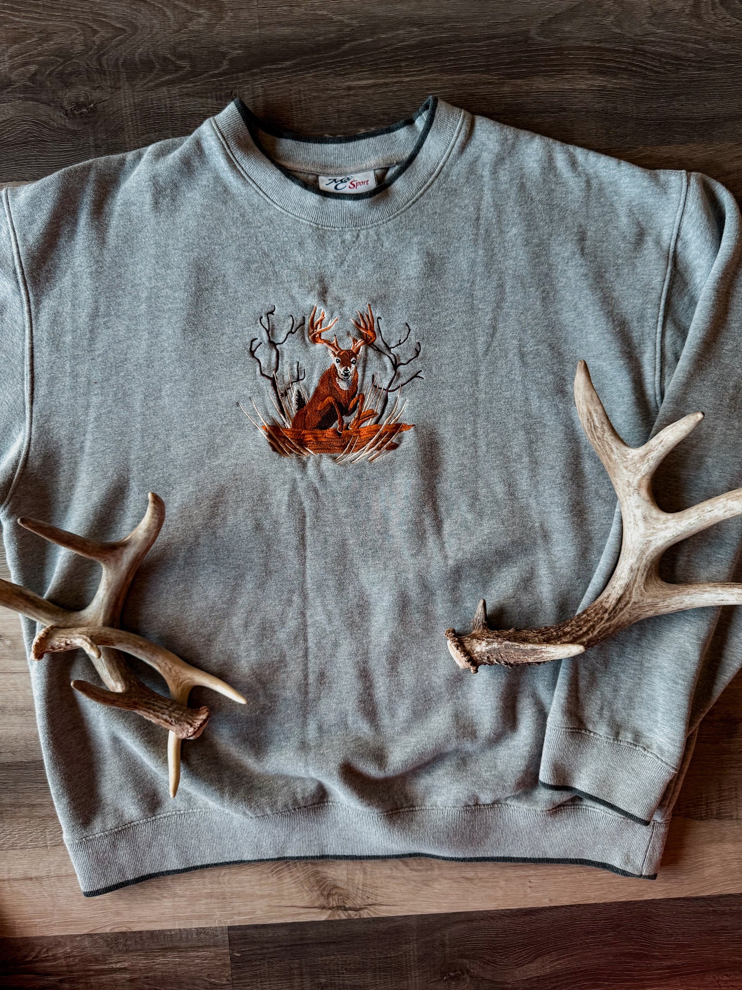 Embroidered Whitetail in the Woods [Fit: XXL]