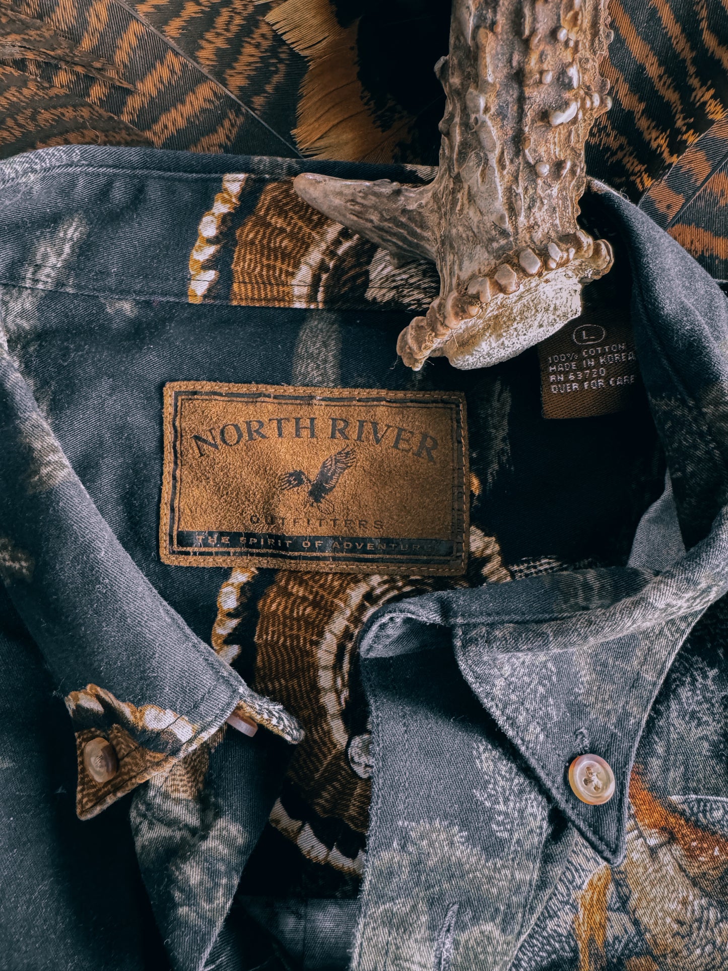 Wild Turkey Button Up