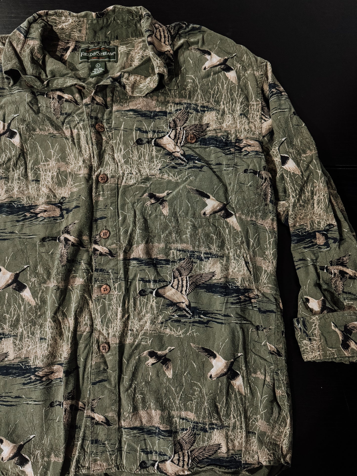 Mallard Duck Button Up