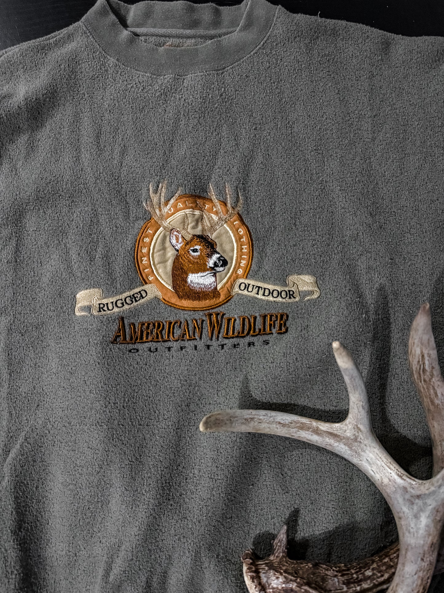 Rugged Whitetail Crewneck