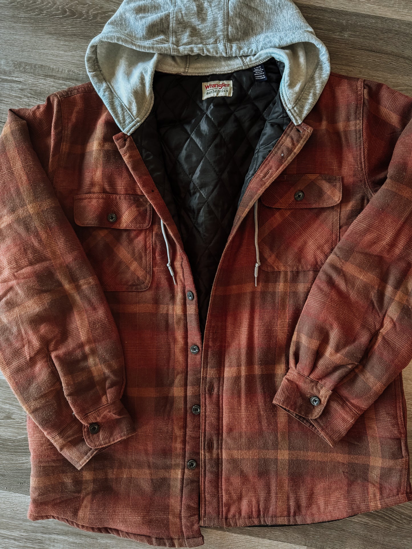 Wrangler Authentics Work Flannel