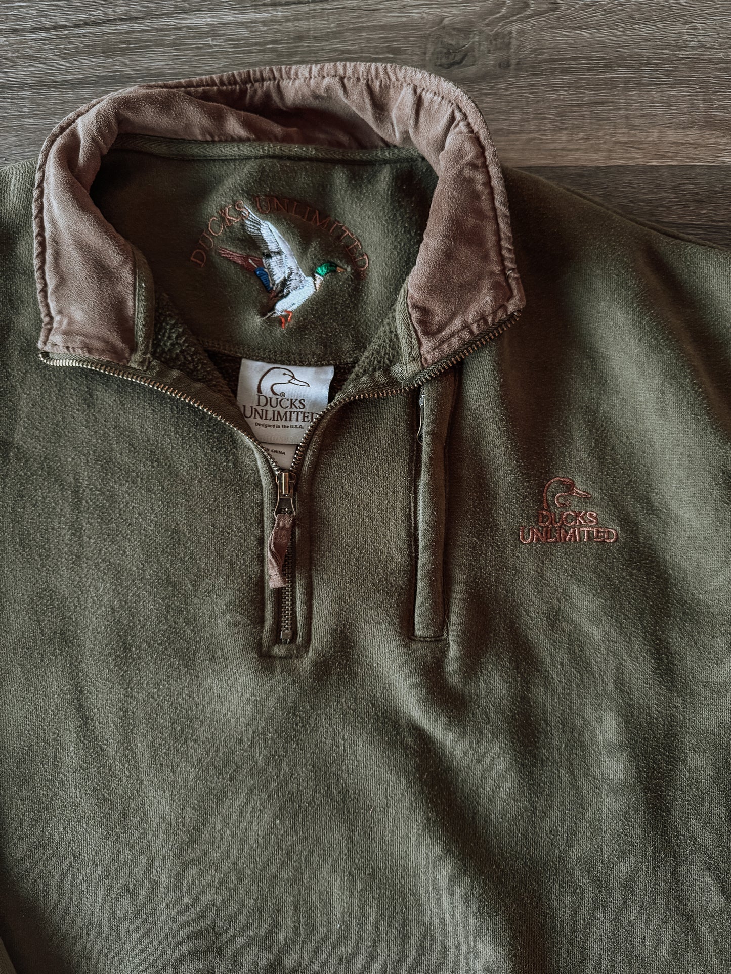 Ducks Unlimited Vintage 1/4 Zip