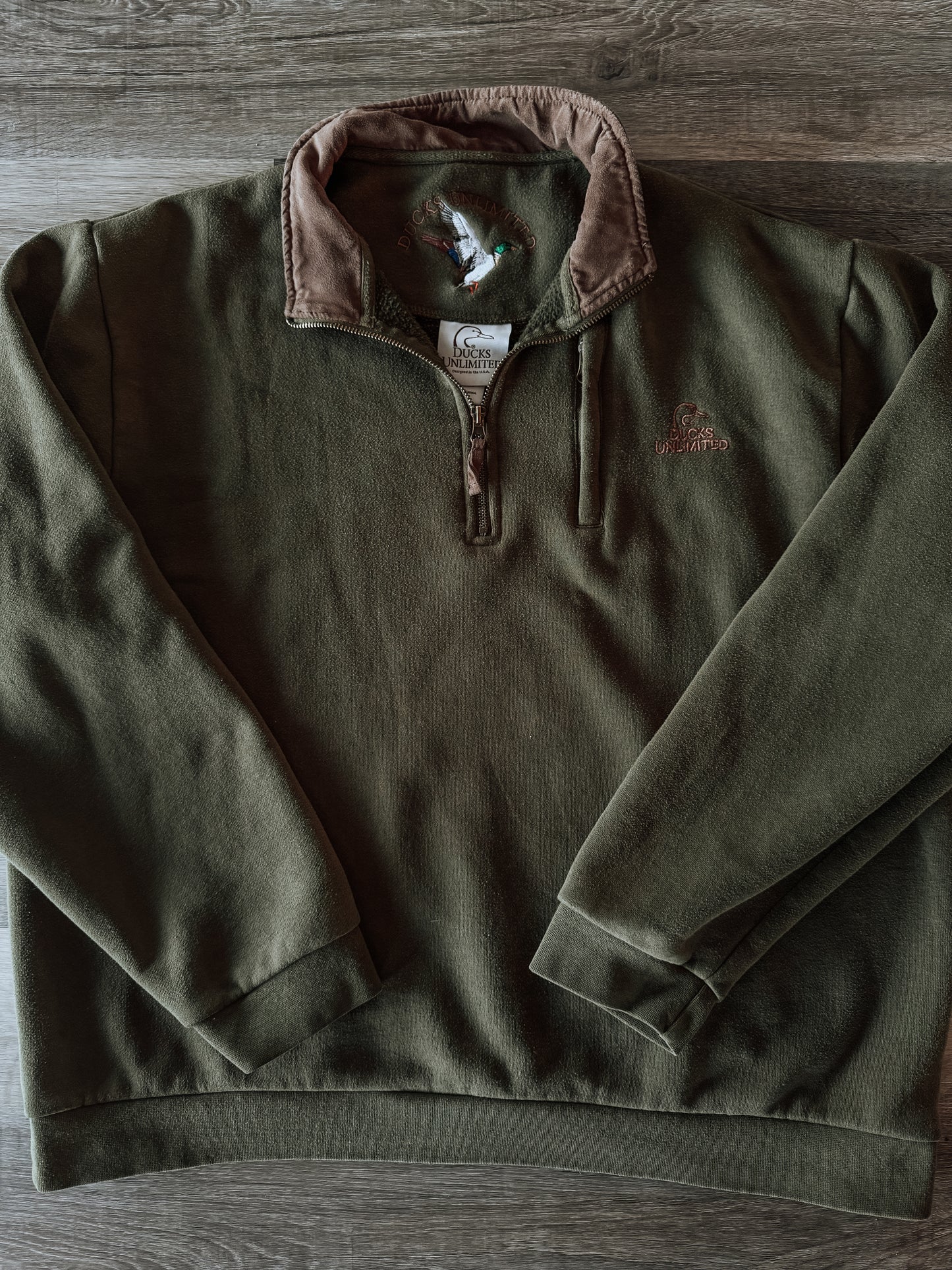 Ducks Unlimited Vintage 1/4 Zip