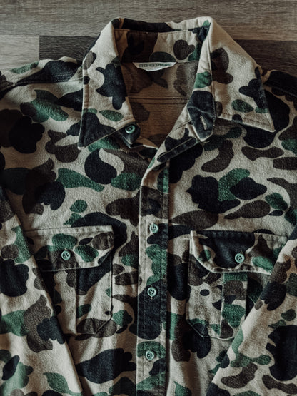 Old School Camo Light Weight Shacket