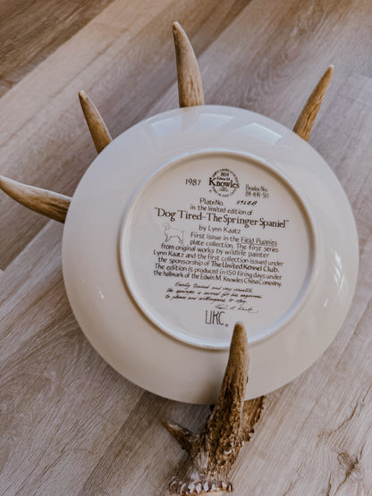 Limited Edition Wildlife Plate Set