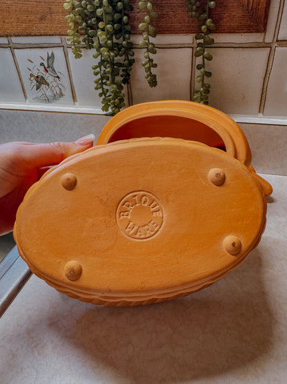 Vintage Duck Terracotta Dish