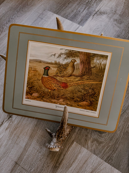 Vintage Pheasant Decor Bundle
