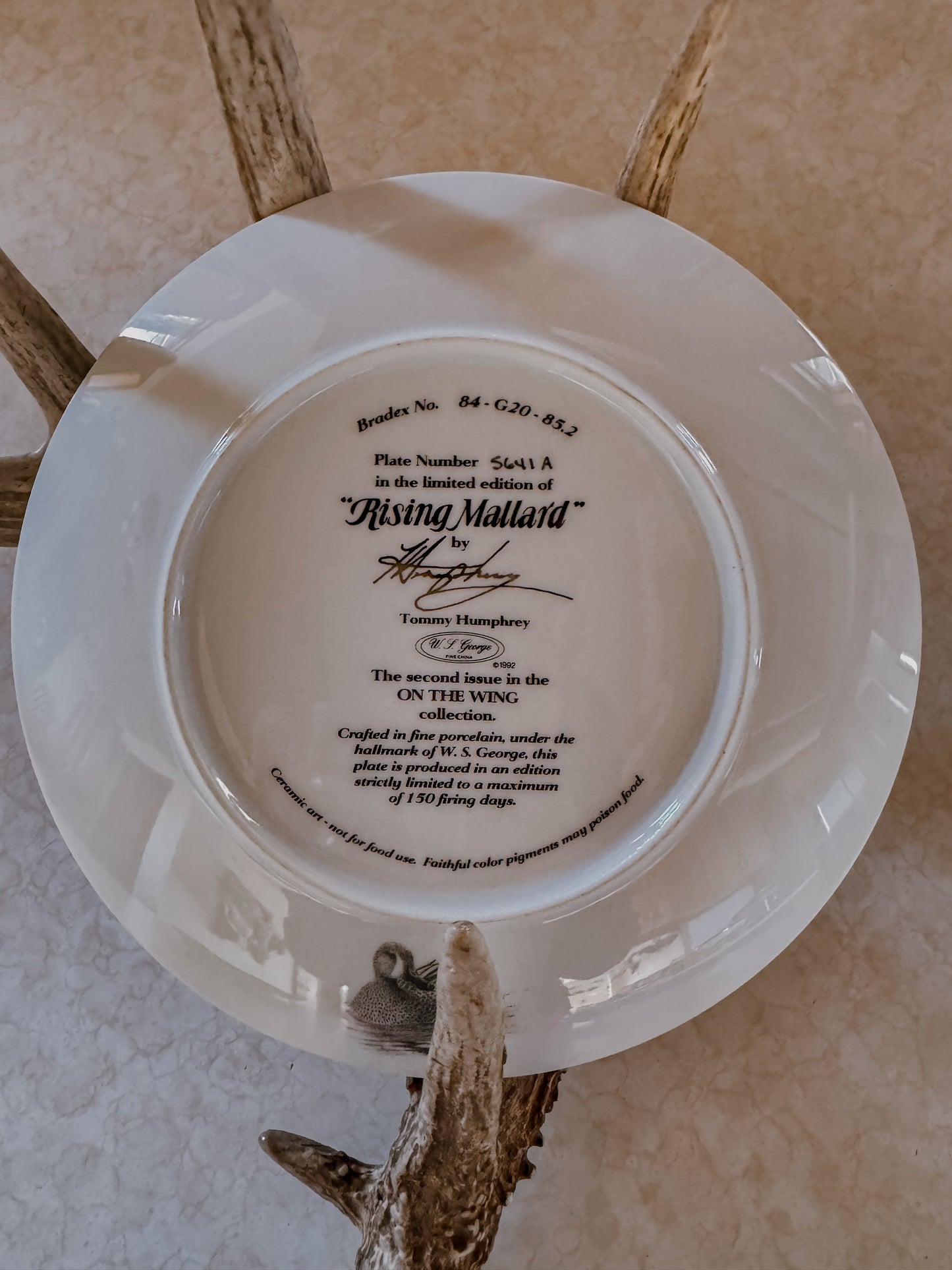 Rising Mallard Decorative Collector Plate