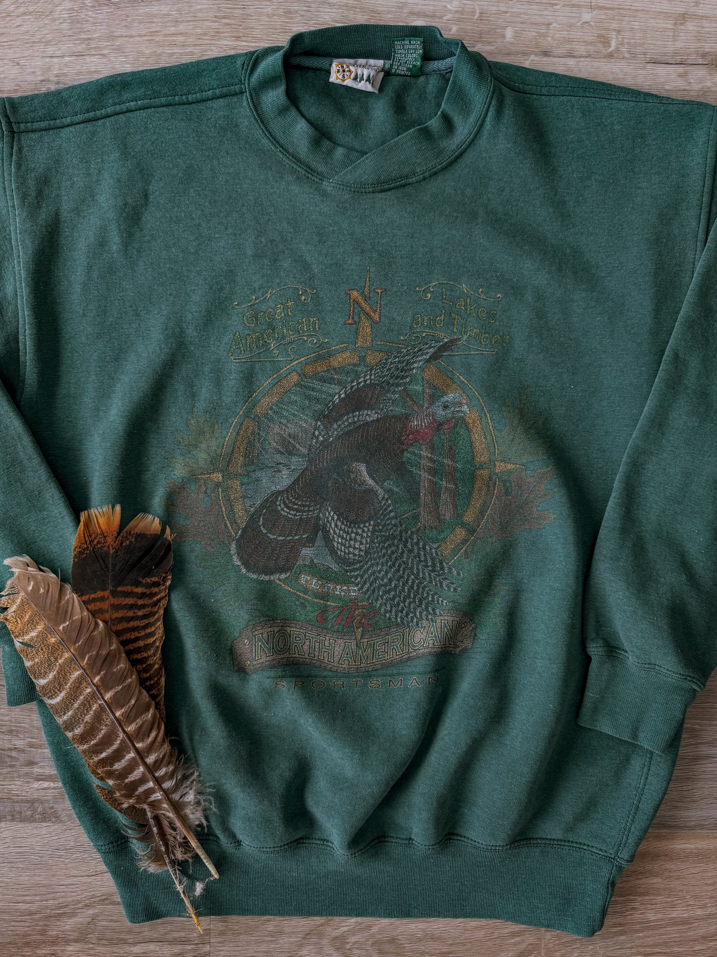 Wild Turkey Flying [Fit: Medium]