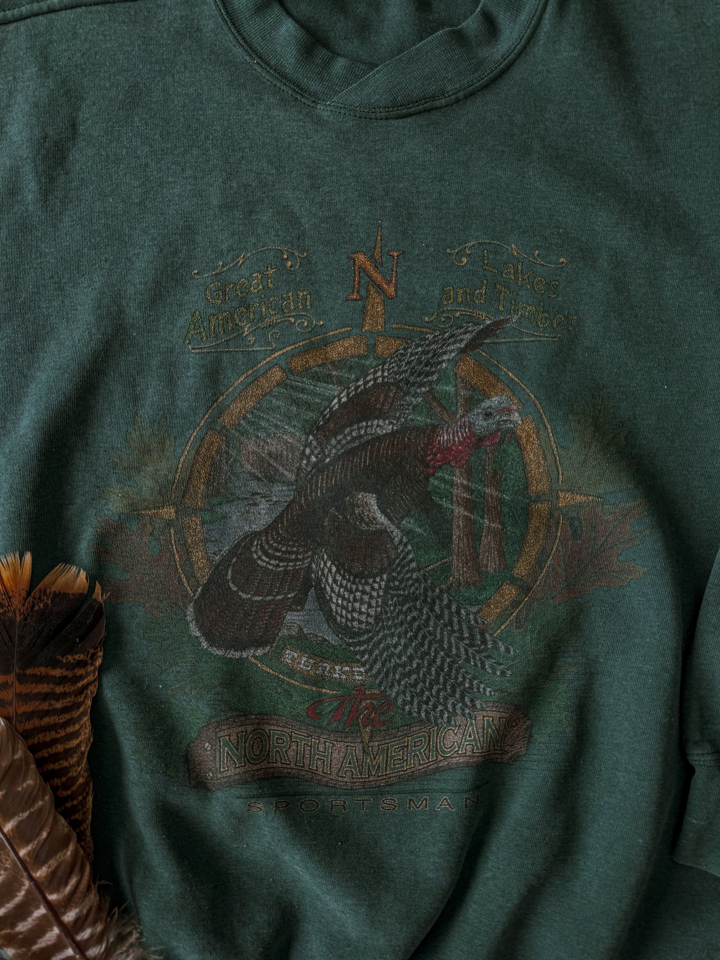 Wild Turkey Flying [Fit: Medium]