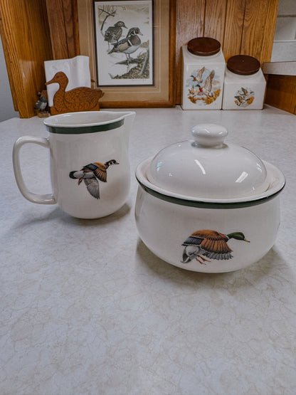 Mallard Duck Coffee Bar Set