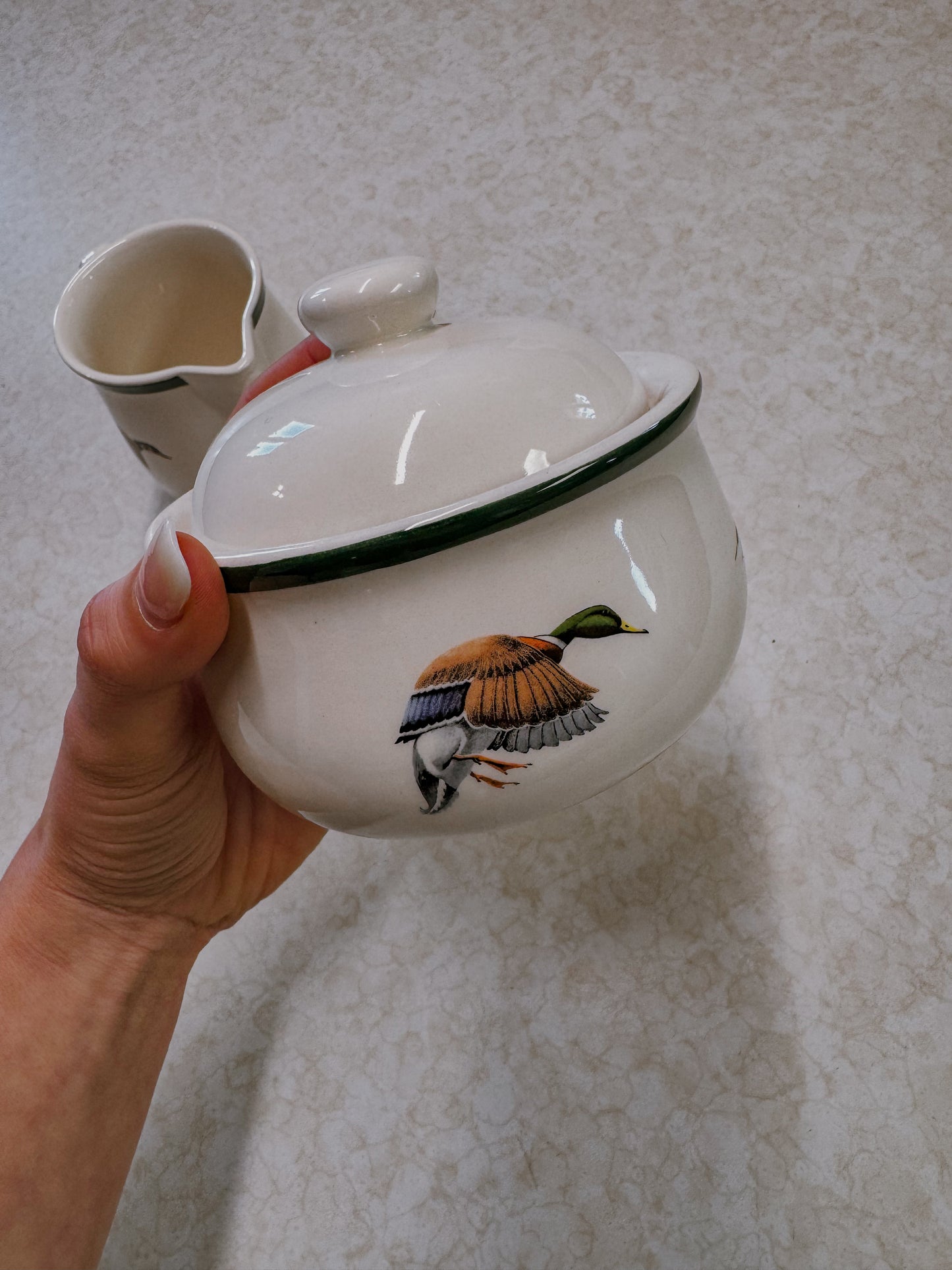 Mallard Duck Coffee Bar Set