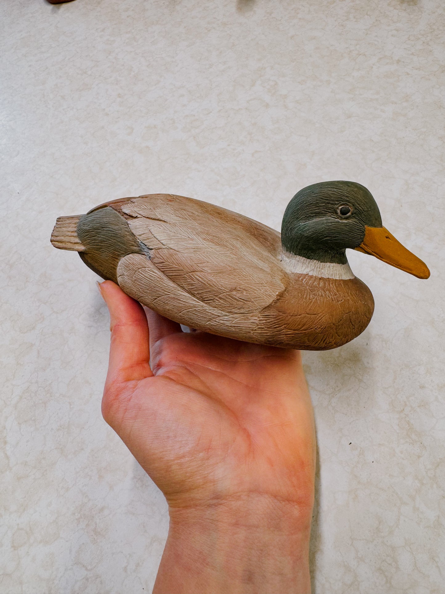 Vintage Mallard Decorative Decoy (small)