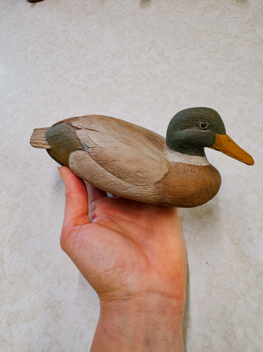 Vintage Mallard Decorative Decoy (small)