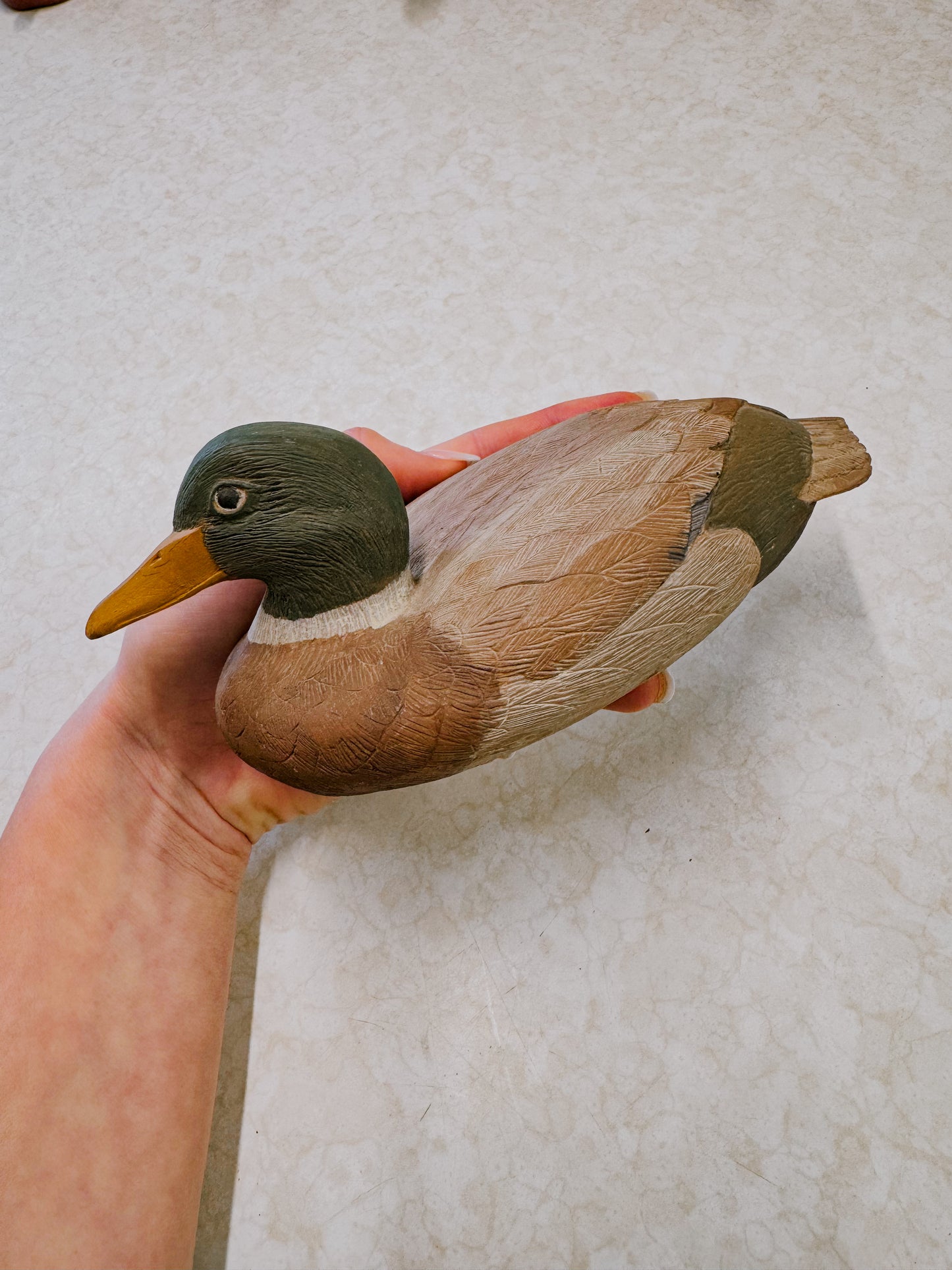 Vintage Mallard Decorative Decoy (small)
