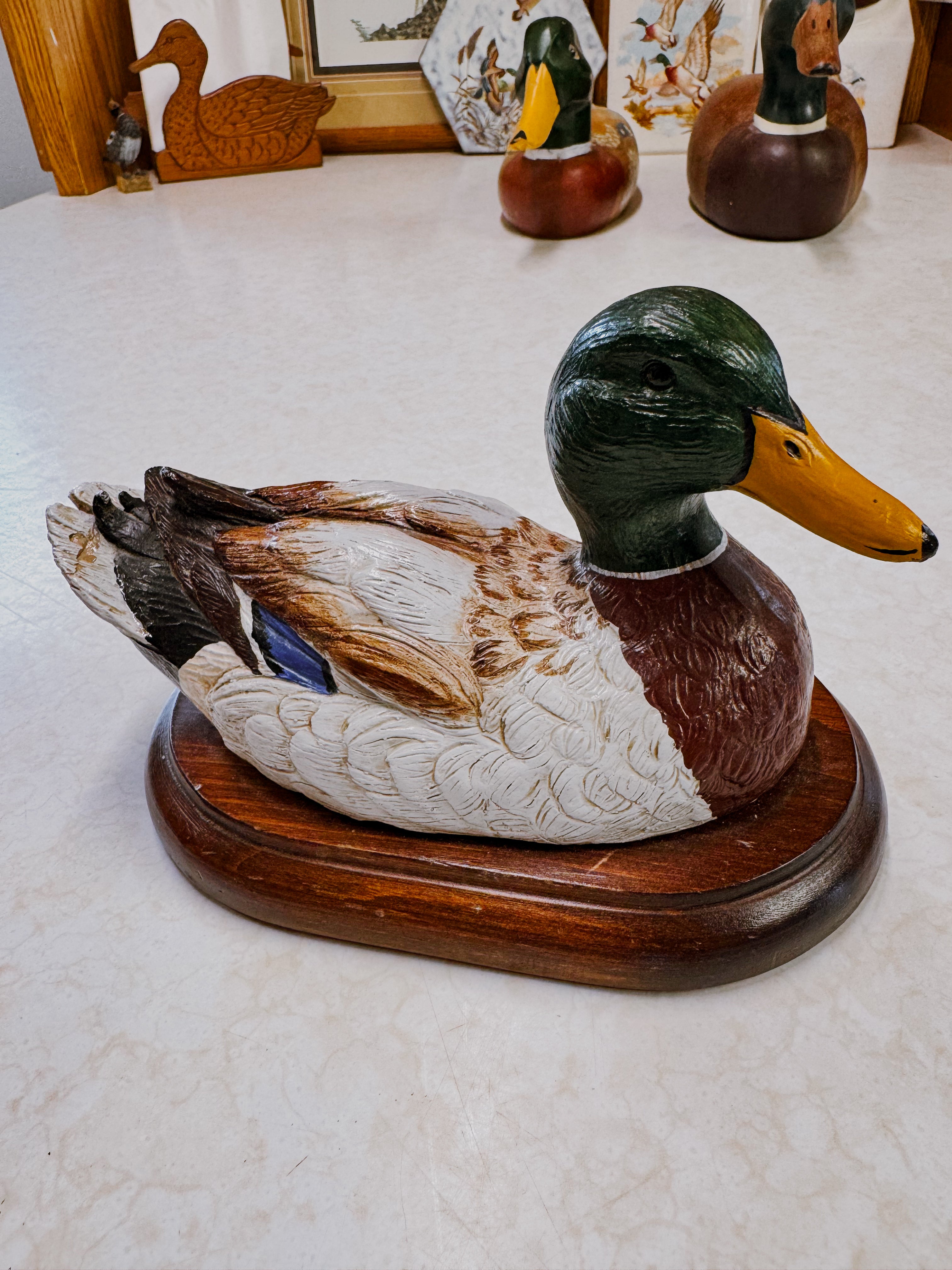 Vintage Chesapeake Reproductions Mallard Decoy – Outdoor Atttic
