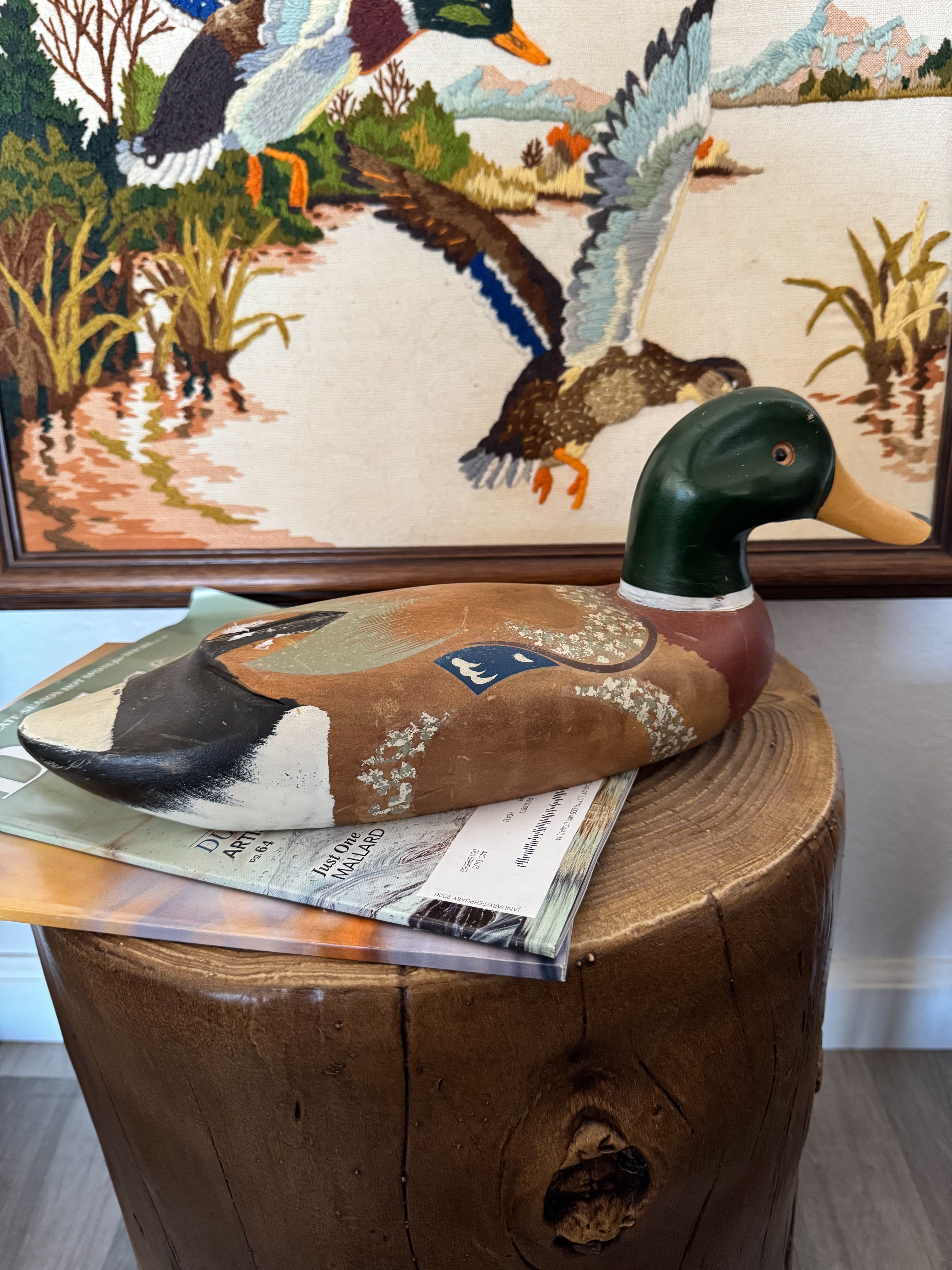 Vintage Drake Mallard Decoy – Outdoor Atttic