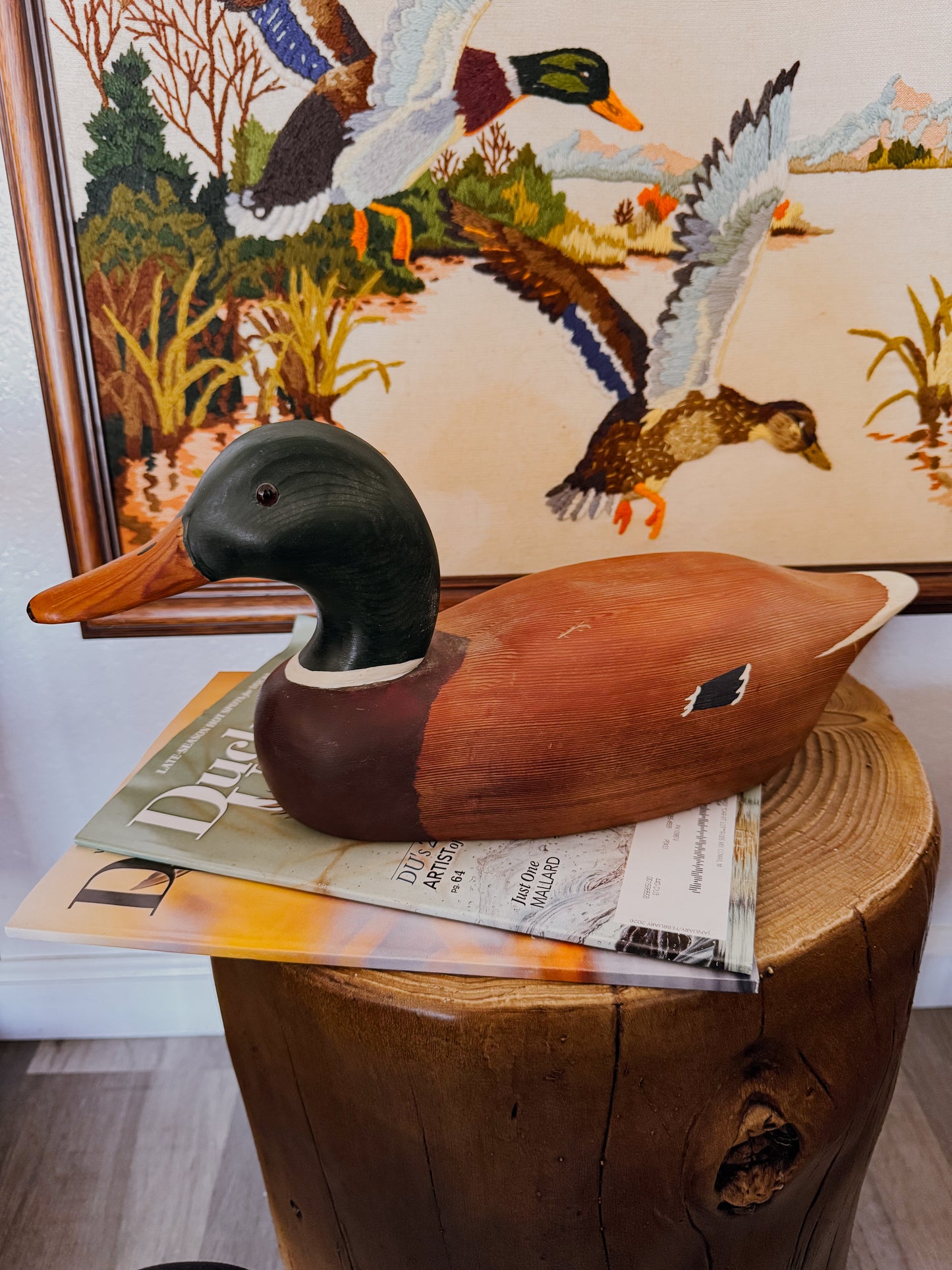 Vintage Jennings Mallard Decoy