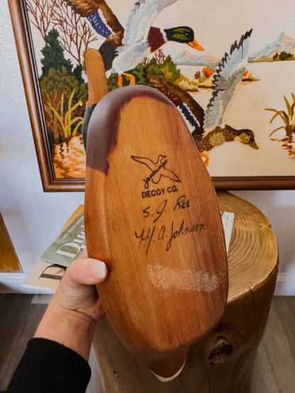 Vintage Jennings Mallard Decoy