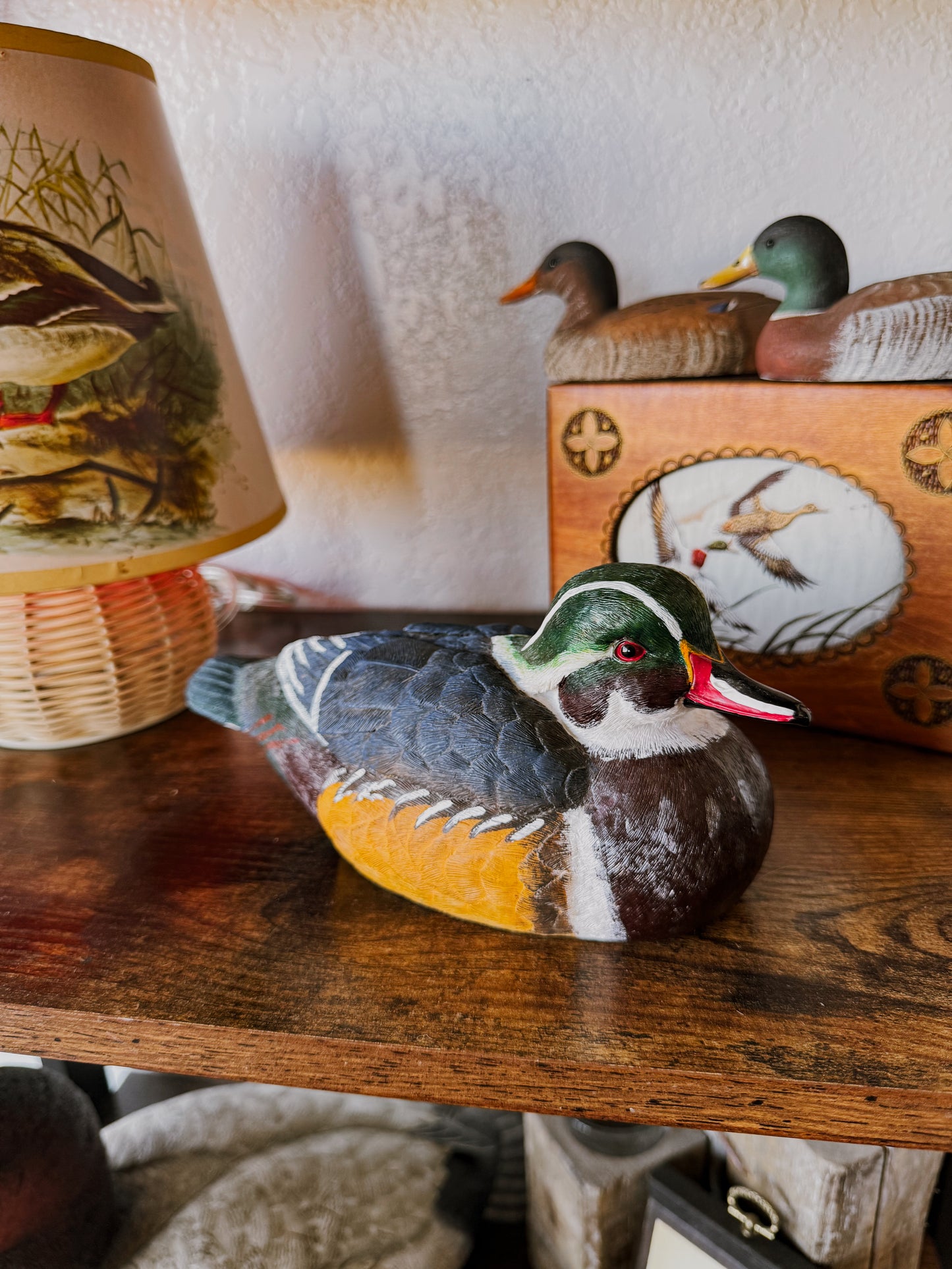 Drake Wood Duck Decoy