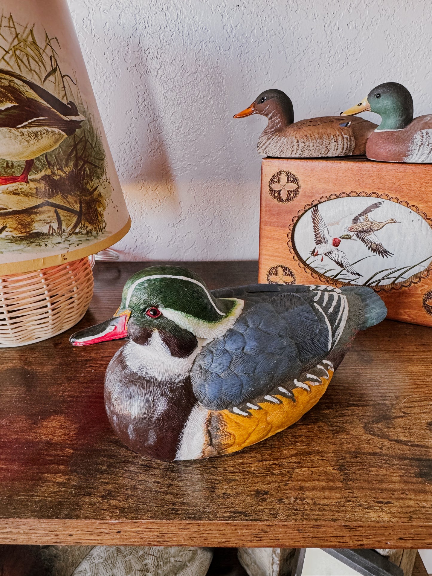 Drake Wood Duck Decoy