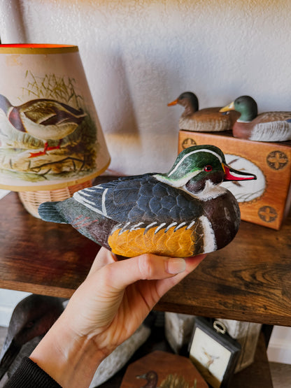 Drake Wood Duck Decoy