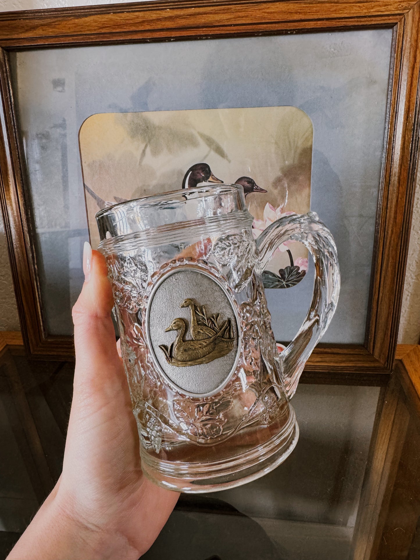 Pintail Waterfowl Art and Glass Stein Bundle