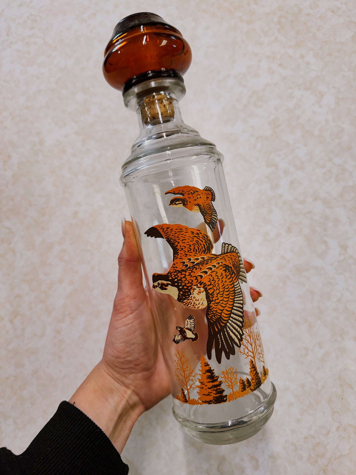 Vintage Upland Glass Decanter