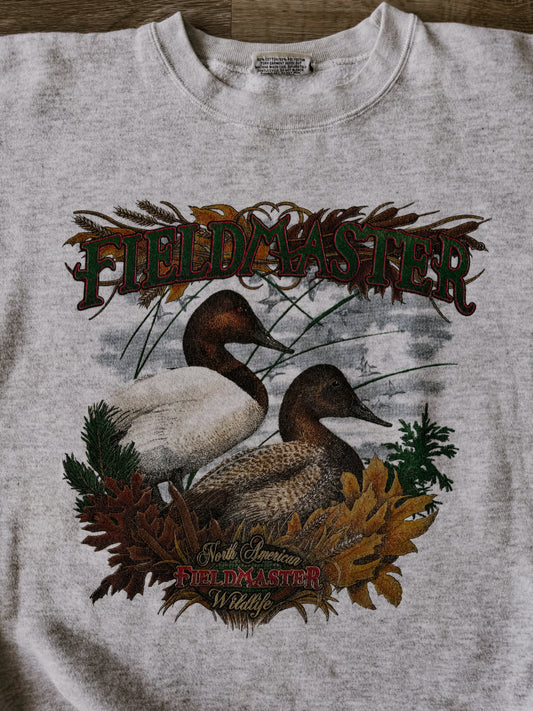 Canvasback Fieldmaster North American Wildlife Crewneck [Fit: XLarge]