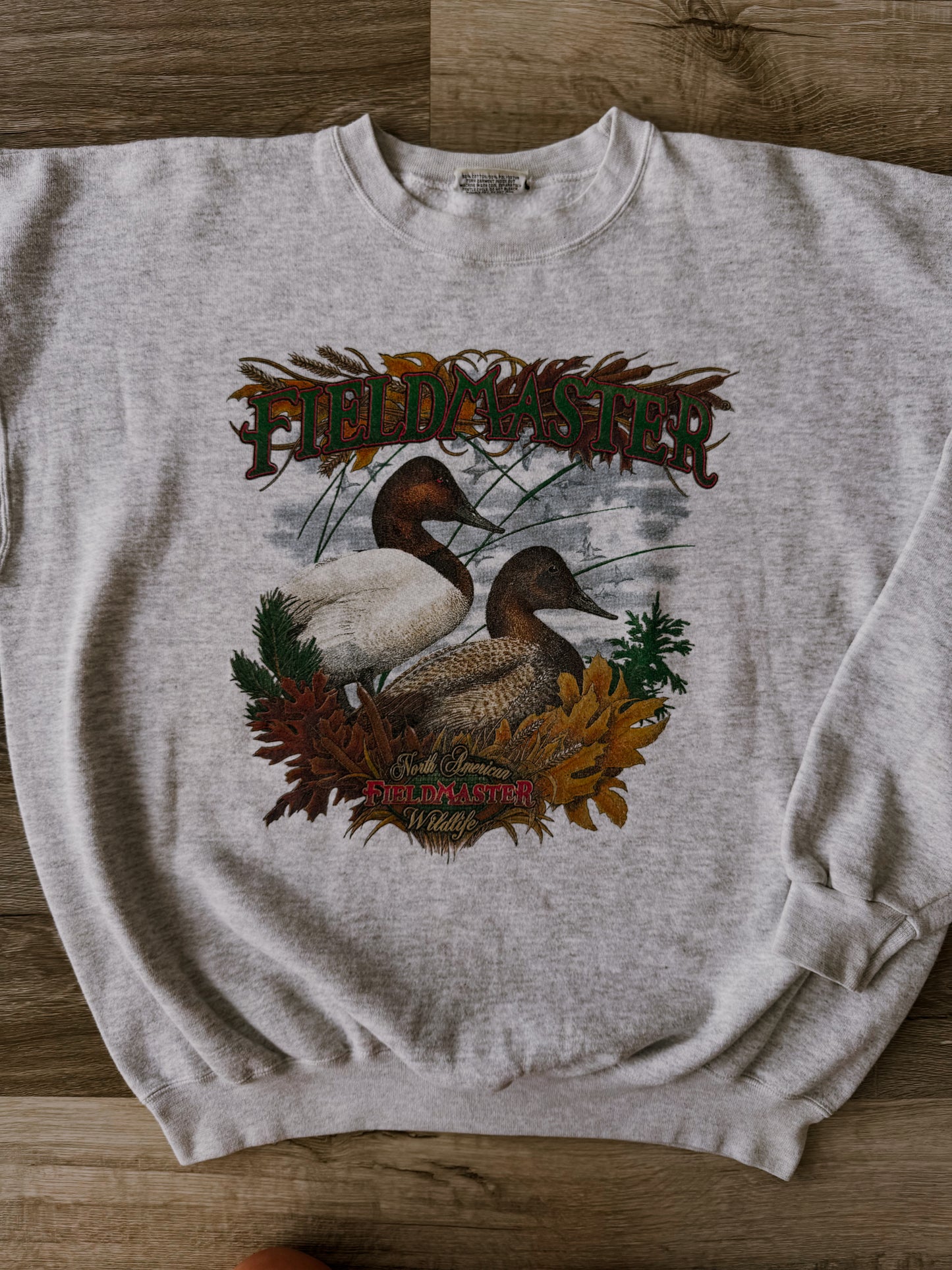 Canvasback Fieldmaster North American Wildlife Crewneck [Fit: XLarge]