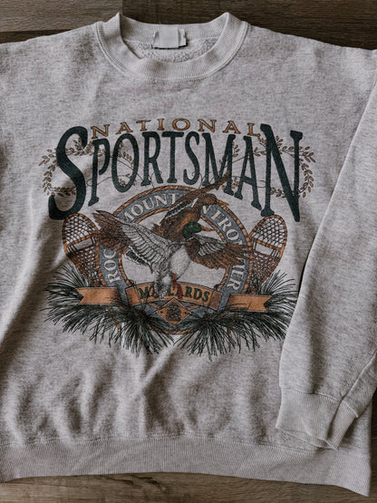 National Sportsman Mallards Crewneck [Fit: Small]