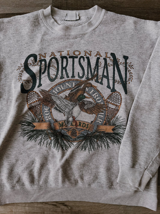National Sportsman Mallards Crewneck [Fit: Small]