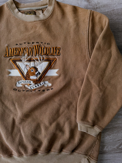 Whitetail Outdoor Classic Outfitters Crewneck [Fit: Medium]